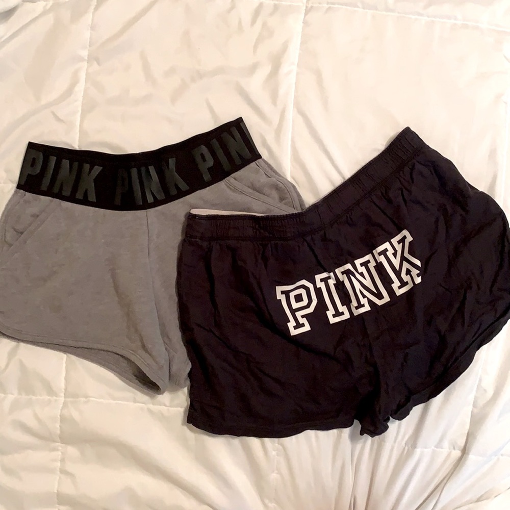 2 pairs PINK shorts lounge wear